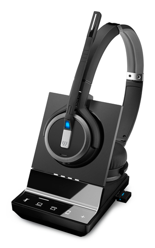 EPOS IMPACT SDW 5066, Double-Sided DECT, Wireless, 150 - 11500 Hz, Headset/Headphones, Black