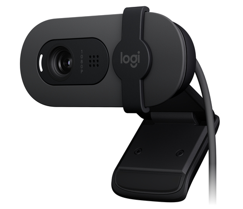 Logitech 960-001585 1080p Full HD Webcam, 2MP, 30fps, 720p/1080p, Crisp Video