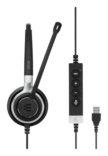 EPOS IMPACT SC 660 USB ML, Wired, 50 - 18000 Hz, Headset/Headphones, Black
