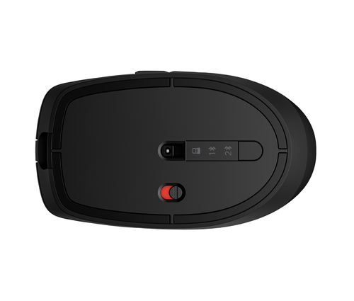 HP 715 Rechargeable Multi-Device Mouse, Ambidextrous, RF Wireless 3000 DPI