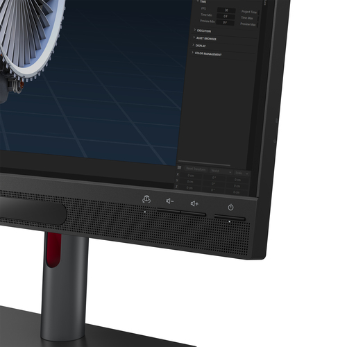 Lenovo ThinkVision 27 3D, (27"), 3840 x 2160 pixels, 4K Ultra HD, LED Monitor