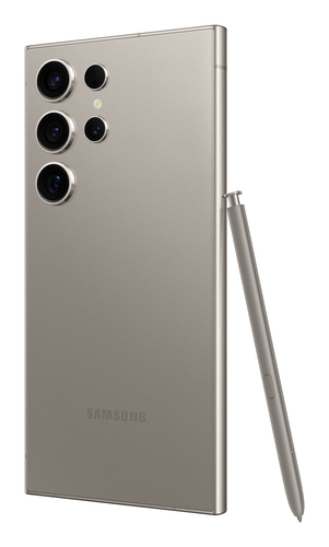 Samsung Galaxy S24 Ultra , 17.3 cm (6.8"), 3120 x 1440 pixels, 12 GB, 256 GB, 200 MP, Grey, Titanium