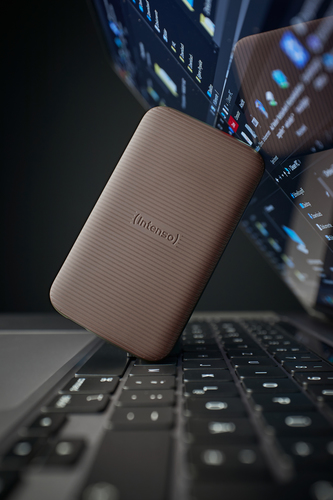 Intenso TX500 2TB External SSD – USB 3.2 Gen 2, 1000MB/s, Brown,Portable Storage