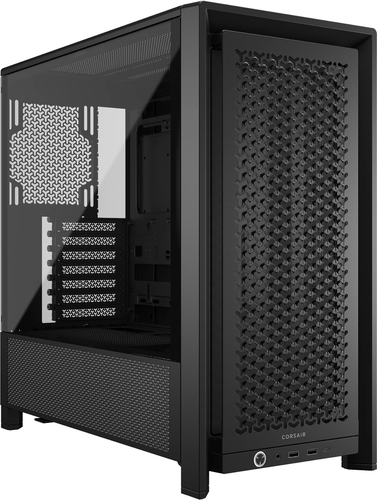 Corsair FRAME 4000D, Plastic, Steel, Tempered glass, Gaming Midi Tower Case