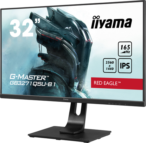 iiyama GB3271QSU Red Eagle 31.5" Gaming Monitor IPS LED 2560x1440 165Hz