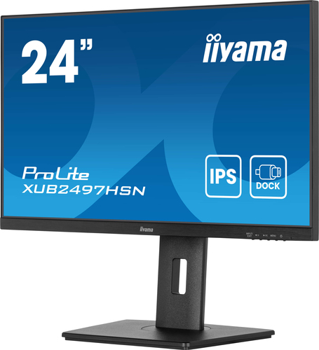 iiyama ProLite IPS technology, 60.5 cm (23.8"), 1920 x 1080 pixels, Full HD, LED
