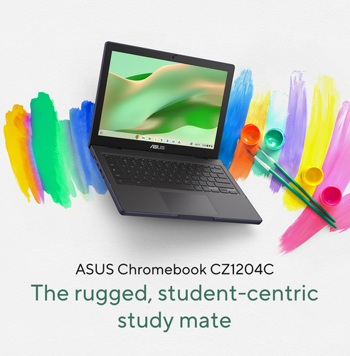 ASUS Chromebook CZ12 Flip MediaTek 2 GHz 12.2" 1920 x 1200 pixels 4 GB, 64 GB