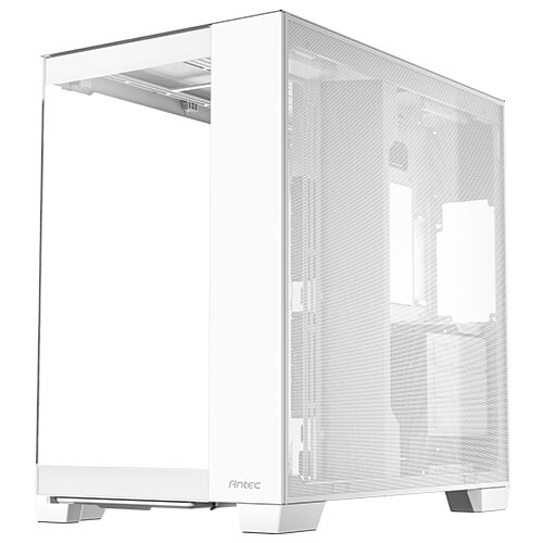 Antec C8 WHITE, ATX, ITX, microATX, Glass, Plastic, Steel Gaming Full Tower Case