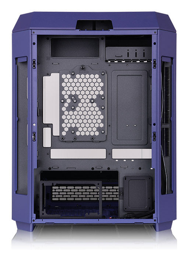 Blue Thermaltake Tower 600 gaming case with support for 420mm AIO radiator