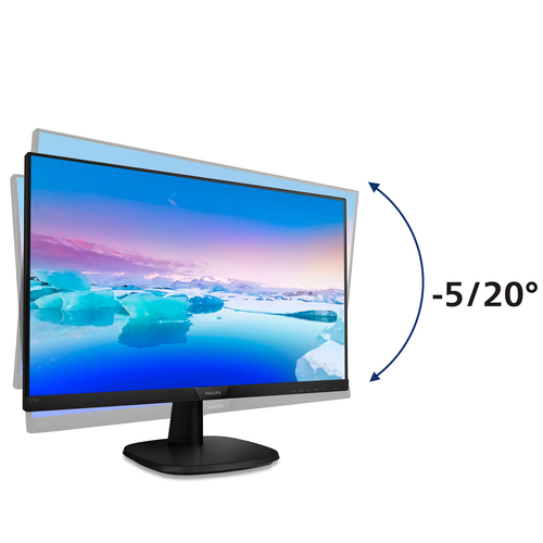 Philips V Line Full HD LCD monitor 273V7QDSB/00, (27"), 1920 x 1080 pixels, LED
