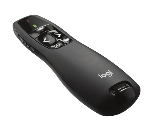 Logitech Wireless Presenter R400, RF, USB, 15 m, Black