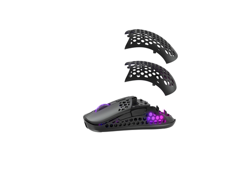 CHERRY XTRFY M42 RGB, Ambidextrous, Optical, RF Wireless + USB Type-C, 19000 DPI