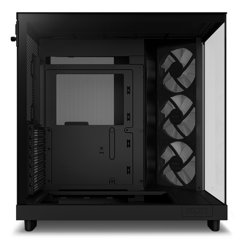 NZXT H6 Flow RGB, ATX, micro ATX, MiniITX, Steel, Tempered glass Midi Tower case