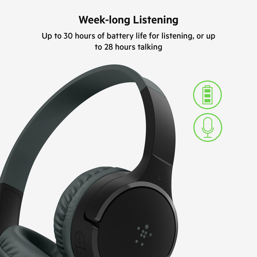 Belkin SoundForm Mini, Wireless, Calls/Music, Headset/Headphones, Blue