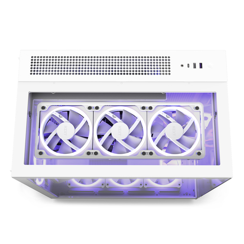 NZXT H9 Elite,  Stainless steel, Tempered glass Midi Tower Case