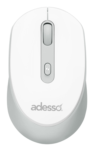 Adesso (IMOUSE A30W) Ambidextrous, Optical, RF Wireless Mouse White