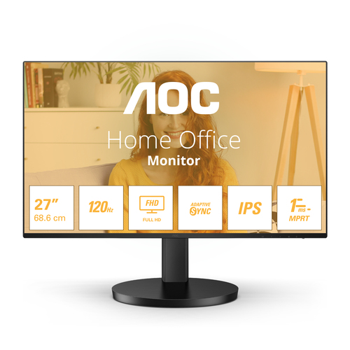 AOC B3 27B3HA2, 68.6 cm (27"), 1920 x 1080 pixels, Full HD, LED Monitor