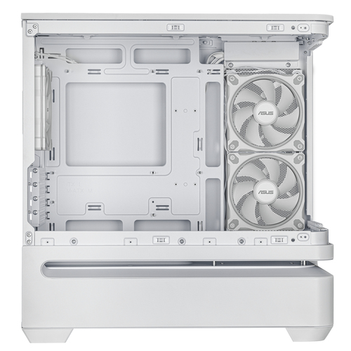 ASUS Prime AP202 ARGB with cooling fan layout and radiator