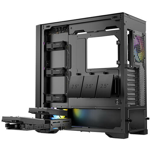 Antec Performance 1 FT ARGB, Glass, Plastic, Steel, Full Tower Case