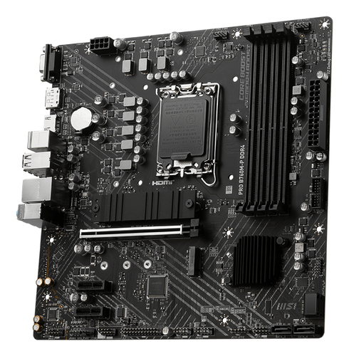 MSI PRO B760M-P DDR4 Intel LGA1700 128 GB Micro ATX Motherboard