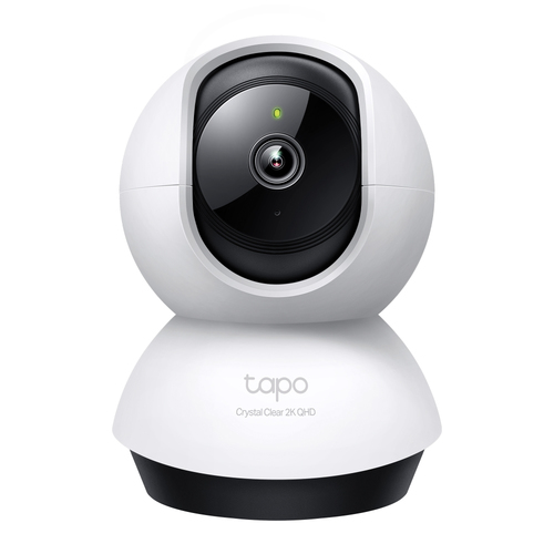 Tapo Pan Tilt AI Wi-Fi IP camera indoor white black spherical