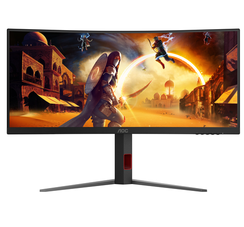 AOC G4 (CU34G4Z), 86.4 cm (34"), 3440 x 1440 pixels, Wide Quad HD, LED Monitor