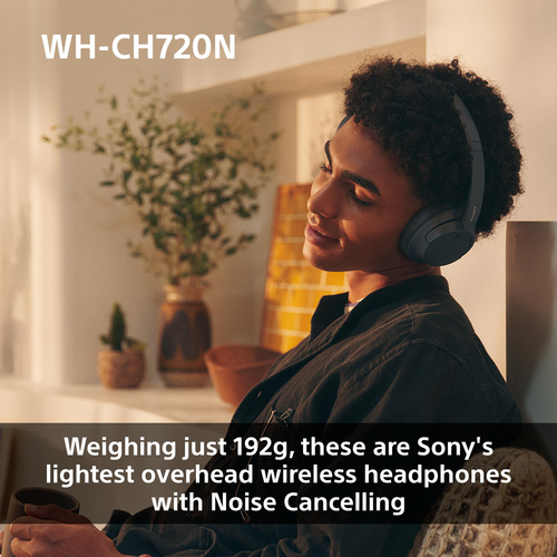 Sony (WHCH720NP.CE7), Wired & Wireless, 7 - 20000 Hz, Headset/Headphones, Blue