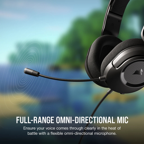 Corsair HS35 v2, Wired, Gaming, Headset/Headphones, Black
