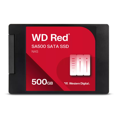 Western Digital Red SA500, 500 GB 2.5" 560 MB/s 6 Gbit/s SATA SSD