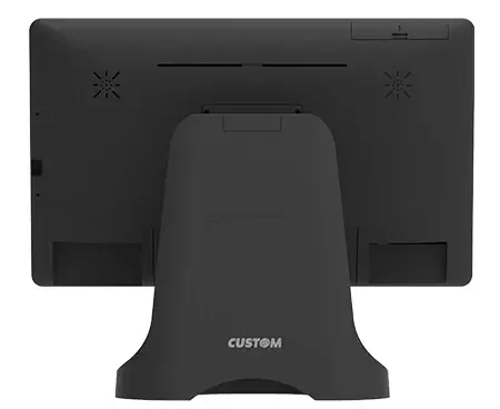 CUSTOM ARAGON LCD terminal 1024x768 pixels for interactive POS and self service- back view
