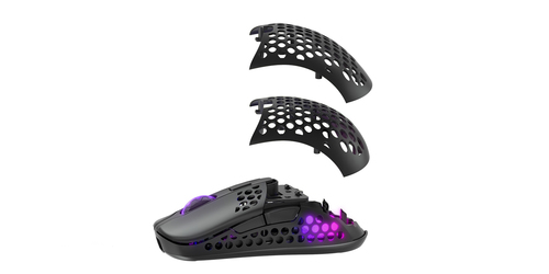 CHERRY XTRFY M42 RGB, Ambidextrous, Optical, RF Wireless + USB Type-C, 19000 DPI