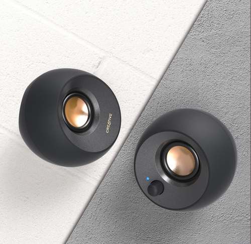 Creative Labs Pebble V2, 2-way, 2.0 channels, Wired, 8 W, Black Speaker