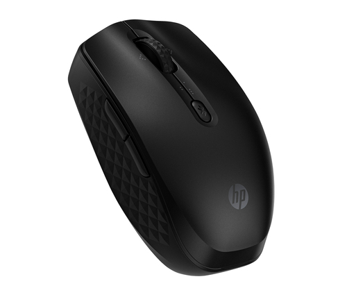 HP 425 Programmable Bluetooth Mouse, Ambidextrous, Bluetooth, 4000 DPI, Black