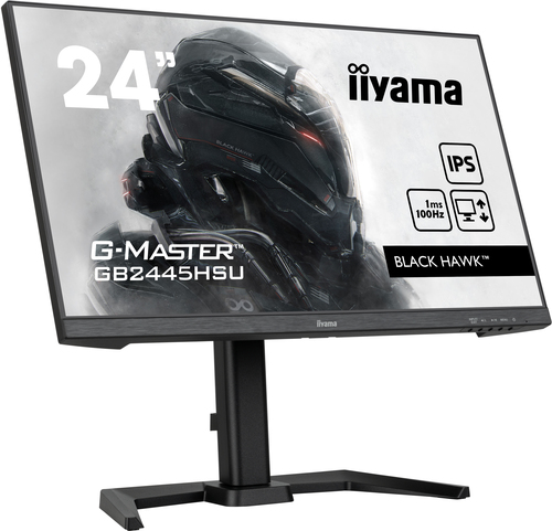 iiyama G-MASTER GB2445HSU-B1, (24"), 1920 x 1080 pixels, Full HD, LED Monitor