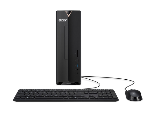 Acer Aspire XC-840 desktop image showing 256GB SSD and Windows 11 Home
