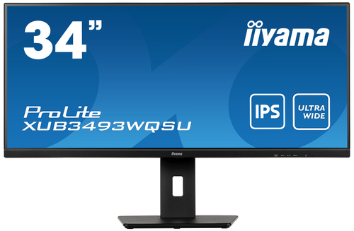 iiyama ProLite IPS, (34"), 3440 x 1440 pixels, UltraWide Quad HD, LED Monitor