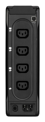 Eaton 3P900UI 900VA UPS close up of LED indicators and control panel