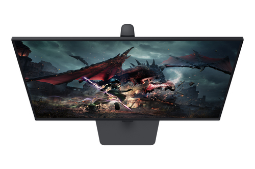 Samsung 32" Odyssey G50D monitor with tilt and swivel adjustment