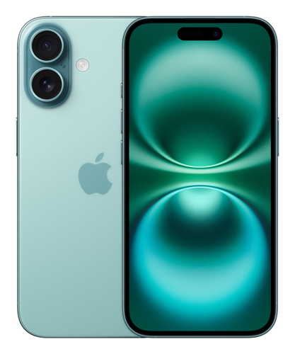 Apple iPhone 16 256GB Teal, 15.5 cm (6.1"), 2556 x 1179 pixels, 48 MP, iOS 18