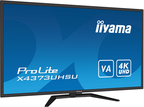iiyama ProLite 43" 3840 x 2160 pixels 4K Ultra HD Monitor Black
