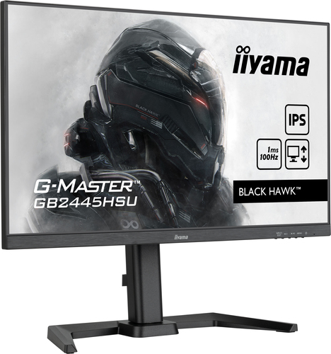 iiyama G-MASTER GB2445HSU-B1, (24"), 1920 x 1080 pixels, Full HD, LED Monitor