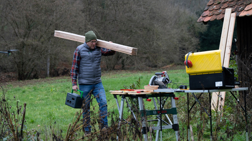 APC Schneider PPS500-GR, Lithium-Ion 517 Wh, Portable Power Station