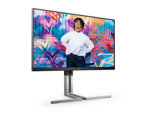 AOC (Q27U3CV,) 68.6 cm (27"), 2560 x 1440 pixels, 4K Ultra HD, LCD Monitor