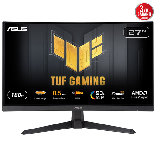ASUS TUF Gaming VG27WQ3B, 68.6 cm (27"), 2560 x 1440 pixels, Quad HD LCD Monitor