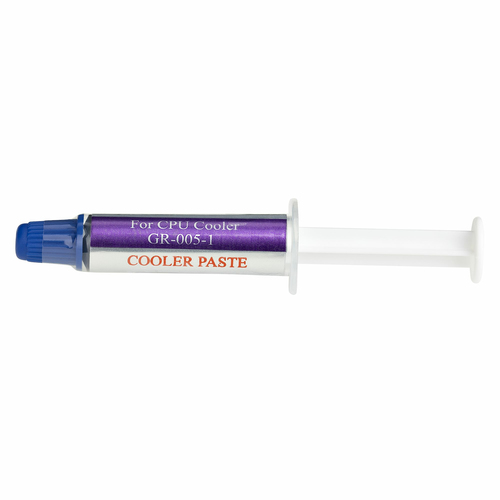 StarTech SILVGREASE1 1.5g Metal Oxide CPU ThermalPaste Silver Grease SyringeTube