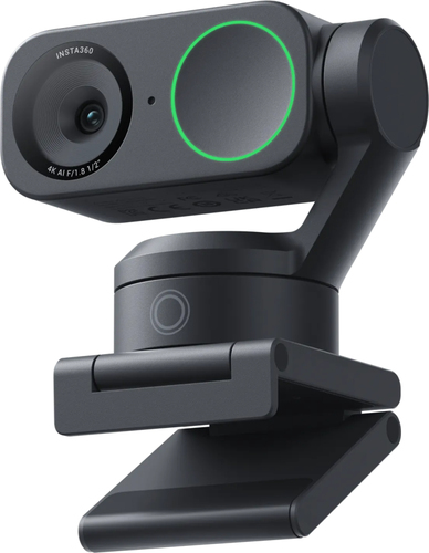 Insta360 Link 2 USB 4K Ultra HD Webcam – 3840x2160, 60fps, 4x Zoom, H.264/M-JPEG