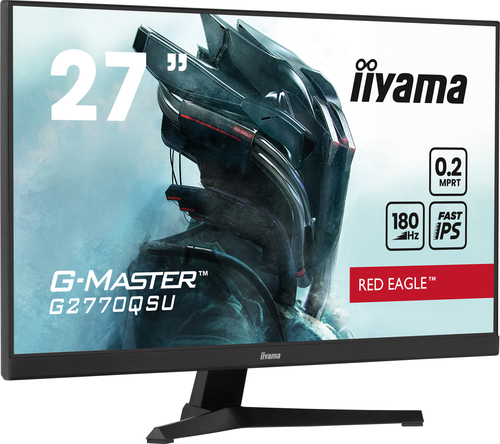 iiyama G-MASTER 27 inch gaming monitor WQHD display in black