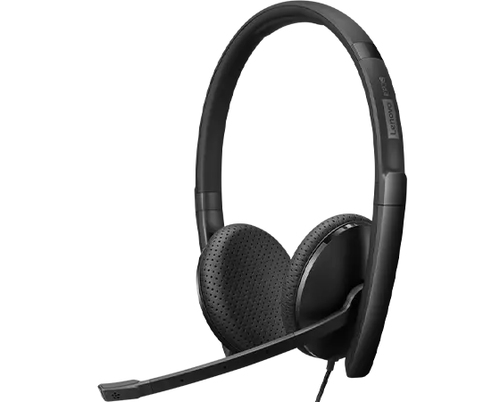 Lenovo (4XD1M39028), Wired, 20 - 20000 Hz, Headset/Headphones, Black