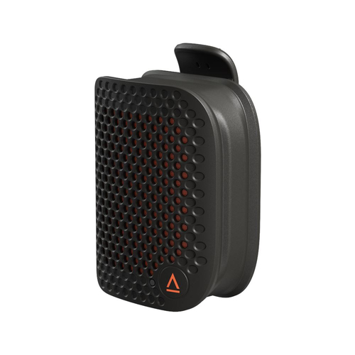 Side profile of Creative Labs MUVO Free portable speaker showing compact body