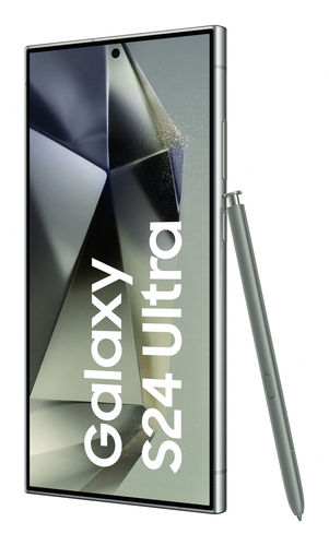 Samsung Galaxy S24 Ultra , 17.3 cm (6.8"), 3120 x 1440 pixels, 12 GB, 256 GB, 200 MP, Grey, Titanium